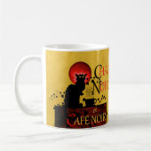 Le Chat Noir et Café Noir Kaffeetasse (Links)