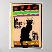 Le Chat Noir Fest 2010 Poster (Vorne)