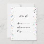 Le Chat Noir Happy Birthday Einladung (Rückseite)