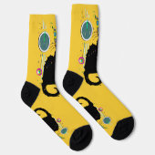 Le Chat Noir Happy New Year Party Socken (Rechts)