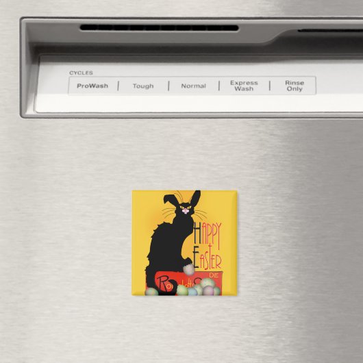 Le Chat Noir - Happy Oaster Magnet (In Situ (Geschirrspüler))