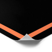 Le Chat Noir im Dunkeln Poster (Ecke)