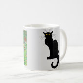 Le Chat Noir im Klimt-Garten Kaffeetasse (VorderseiteRechts)