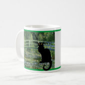 Le Chat Noir in Japanese Bridge Kaffeetasse (Vorderseite Links)