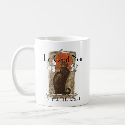 Le Chat Noir Kaffeetasse (Links)