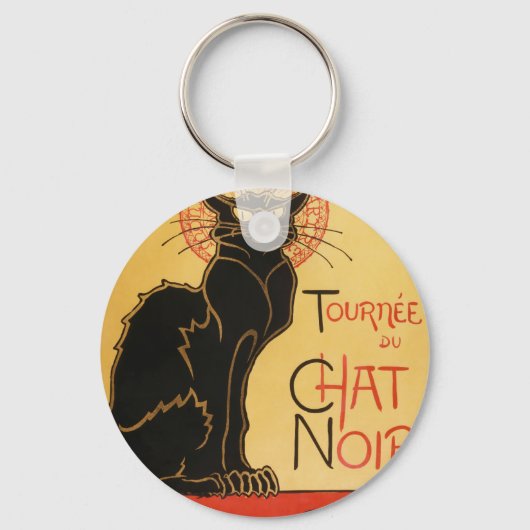 Le Chat Noir Key Chain Schlüsselanhänger (Vorderseite)