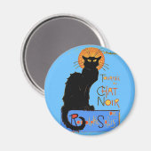 Le Chat Noir Magnet (Vorderseite/Rückseite)