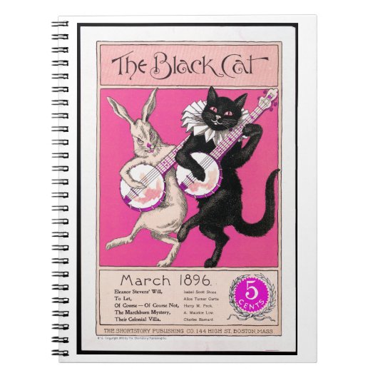 Le Chat Noir Notizblock (Vorderseite)