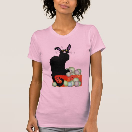 Le Chat Noir Oaster T-Shirt (Vorderseite)
