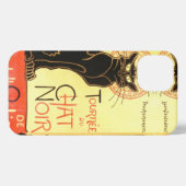 Le chat noir,Original billboard iPhone Hülle (Rückseite (Horizontal))