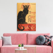 Le Chat Noir Original Leinwanddruck (Insitu (Wohnzimmer))