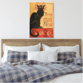 Le Chat Noir Original Leinwanddruck (Insitu (Schlafzimmer))