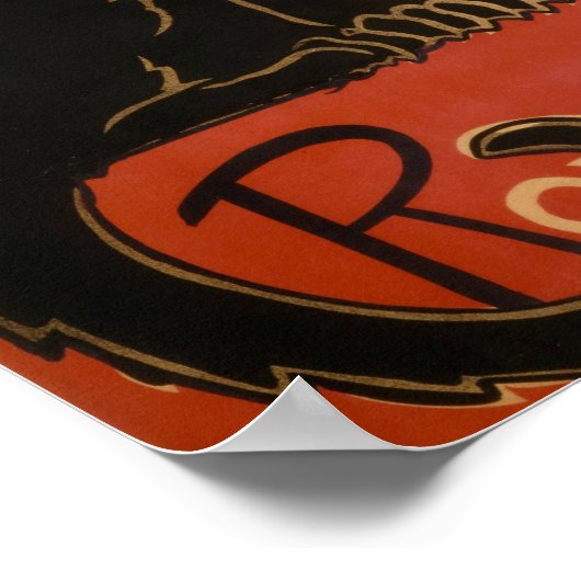 Le Chat Noir Original Poster (Ecke)