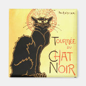 Le Chat noir, Original-Reklametafel Magnet (Vorne)