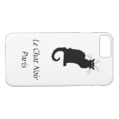 Le Chat Noir Paris iPhone 7 Fall Case-Mate iPhone Hülle (Rückseite (Horizontal))