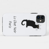 Le Chat Noir Paris iPhone Abdeckung Case-Mate iPhone Hülle (Rückseite (Horizontal))