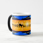 Le Chat Noir (Personalisiert Magische Tasse) Verwandlungstasse (Vorderseite Links)