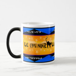 Le Chat Noir (Personalisiert Magische Tasse) Verwandlungstasse