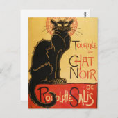 Le Chat Noir Postcard Postkarte (Vorne/Hinten)