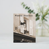 Le Chat Noir Postcard Postkarte (Stehend Vorderseite)