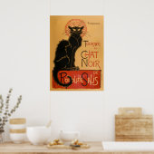 Le Chat Noir Poster (Küche)