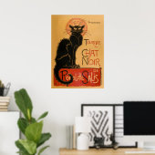 Le Chat Noir Poster (Heimbüro)