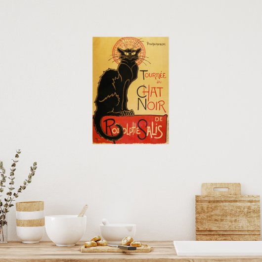 Le Chat Noir Poster (Küche)
