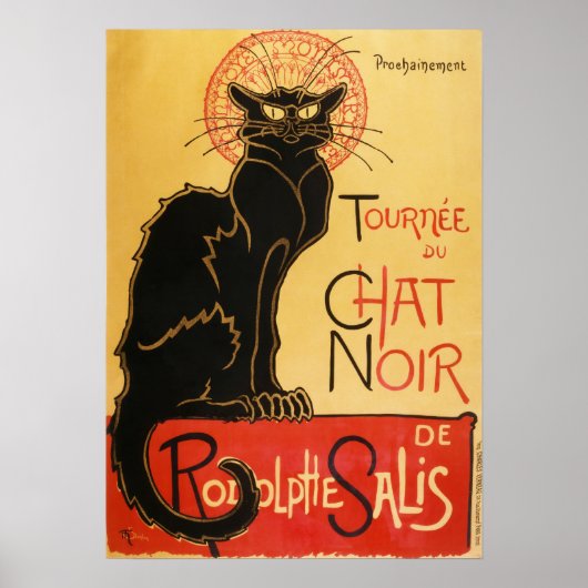 Le Chat Noir Poster (Vorne)