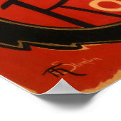 Le Chat Noir Poster (Ecke)