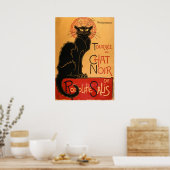 Le Chat Noir Poster (Küche)