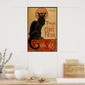 Le Chat Noir Poster – Théophile Steinlen Kunst (Küche)