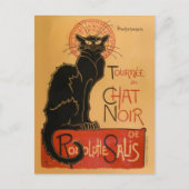 Le Chat Noir Postkarte (Vorderseite)
