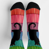 Le Chat Noir Socken (Oben)