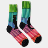 Le Chat Noir Socken (Rechts)