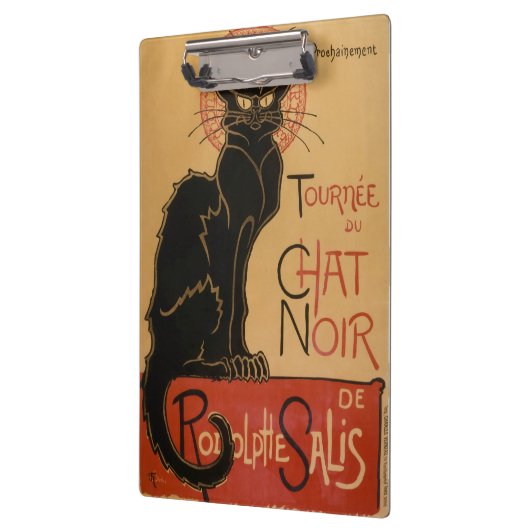 Le Chat Noir - Steinlen Klemmbrett (Links)