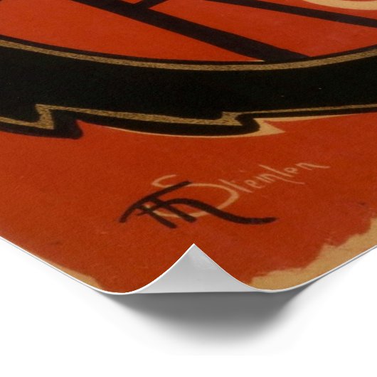 Le Chat Noir - Steinlen Poster (Ecke)