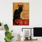 Le Chat Noir - Steinlen Poster (Heimbüro)