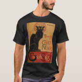 Le chat Noir - Steinlen T-Shirt (Vorderseite)