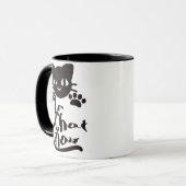 Le Chat Noir Tasse (Vorderseite Links)