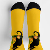 Le Chat Noir Thanksgiving and Pilgrim Turkey Socken (Oben)