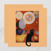 Le Chat Noir und Hilma ap Klint, Einladung (Vorne/Hinten)