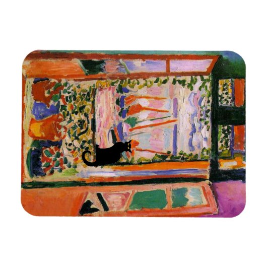 Le Chat Noir und The Open Window von Matisse Magnet (Horizontal)
