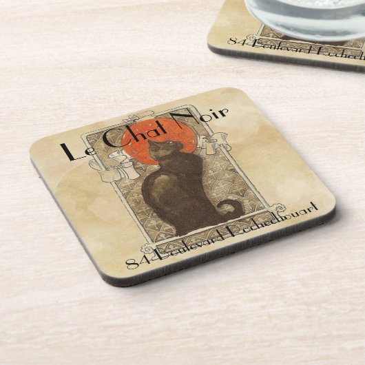 Le Chat Noir Untersetzer (Linke Seite)