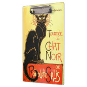 Le chat noir, ursprüngliche Anschlagtafel Klemmbrett (Links)