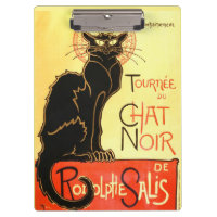 Le chat noir, ursprüngliche Anschlagtafel