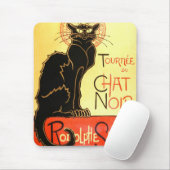 Le chat noir, ursprüngliche Anschlagtafel Mousepad (Mit Mouse)