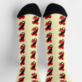 Le Chat Noir Valentine's Day Socken (Oben)