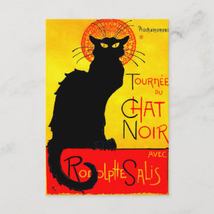 Le Chat Noir Vintag Begleitkarte