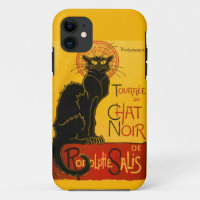 Le Chat Noir Vintag Black Cat Art Nouveau Retro