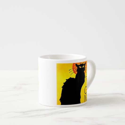 Le Chat Noir Vintag Espressotasse (Vorderseite Rechts)